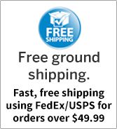 Free ground shipping.