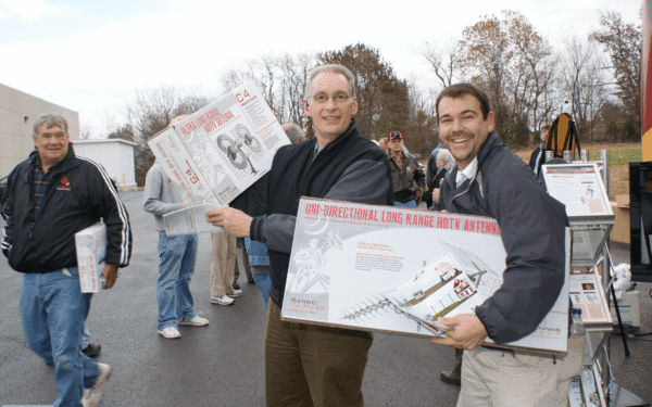 Results image of men with antenna Warrensburg, MO giveaway