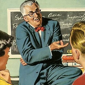 Results image of professor teaching class