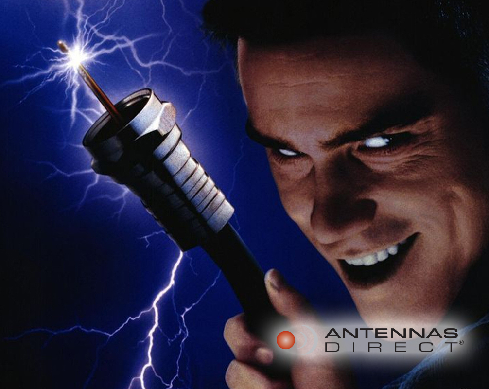 Results image of evil man holding cable cord with lightning