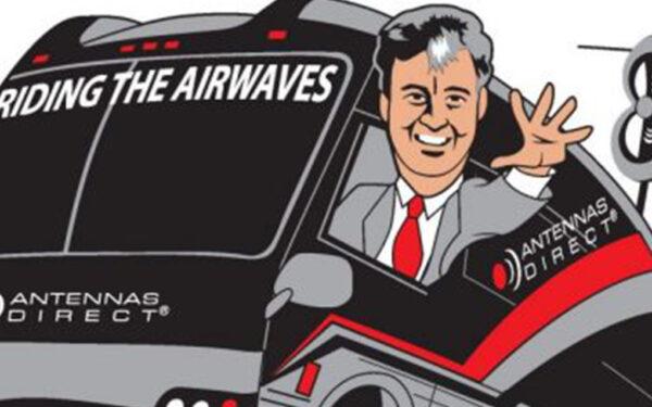 Results image of cartoon Richard in bus with antenna
