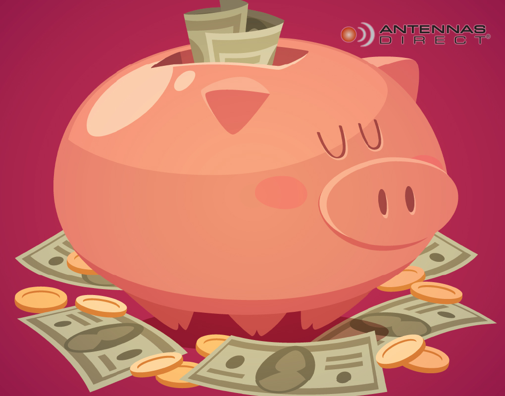 Results image of piggy bank with money cartoon