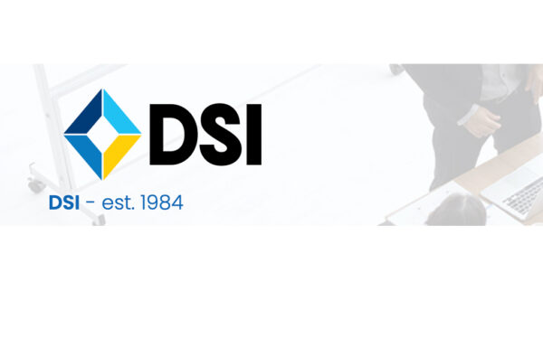 Results image of man and computer with DSI logo