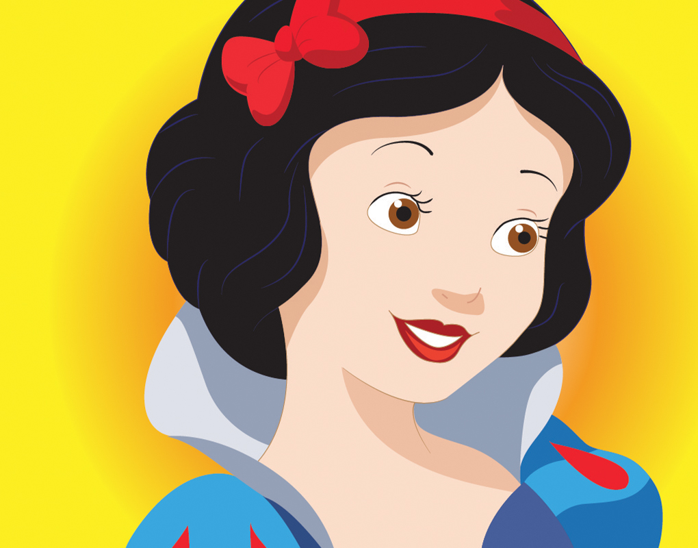 Results image of Snow White with birds
