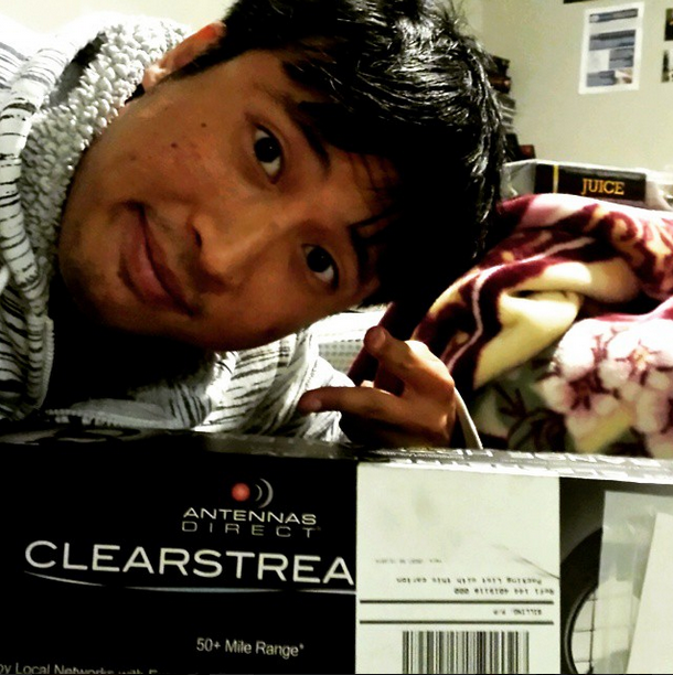 Results image of blogger Patrick Lew with ClearStream 2V