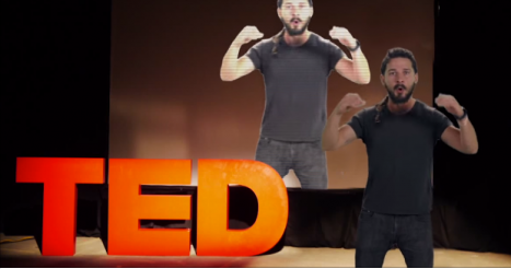 Results image of Shia LaBeouf Ted Talk