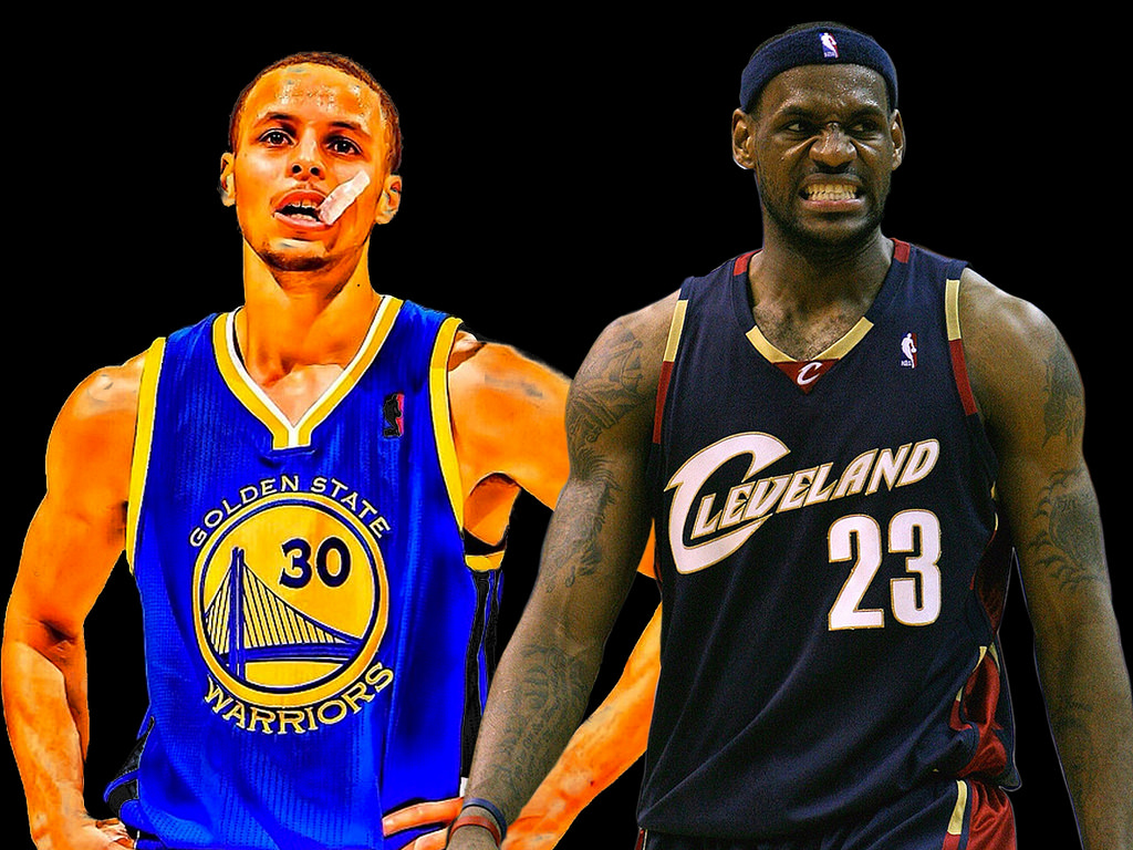 Results image of Lebron James and Stephen Curry
