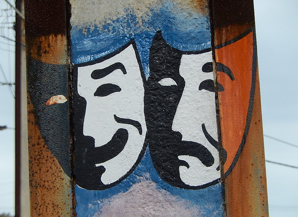 Results image of performing arts Comedy/Tragedy masks