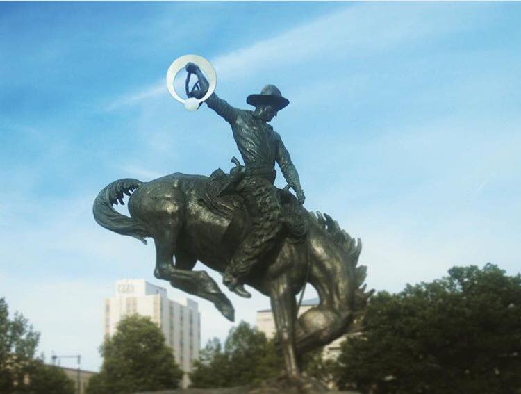 Results image of Clearstream Eclipse on statue in Denver