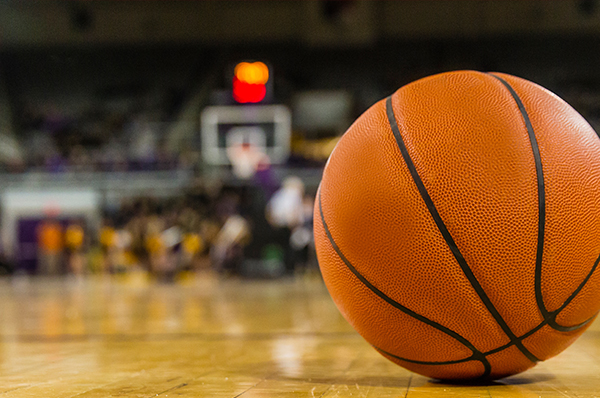 Results image of basketball with basket in the distance