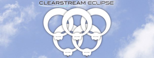 Image results of clearstream eclipse antennas shown as the Olympic rings