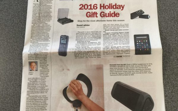 Results image of Pittsburgh business section holiday gift guide