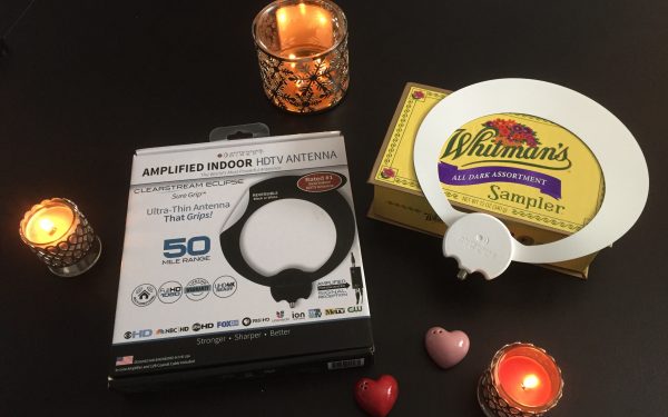 Results image of ECLIPSE antenna with candy and candles