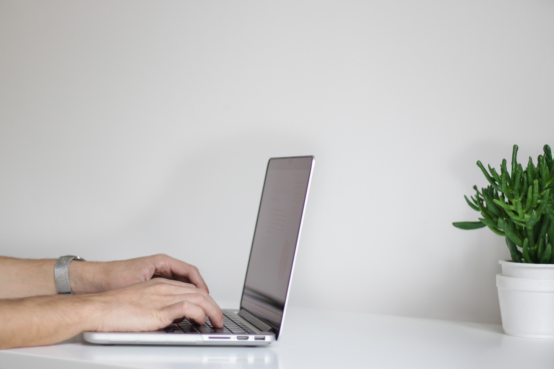 Results image of person using laptop