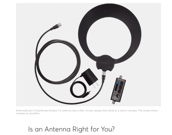 Consumer Reports Now's The Time for a TV Antenna The TV Antenna