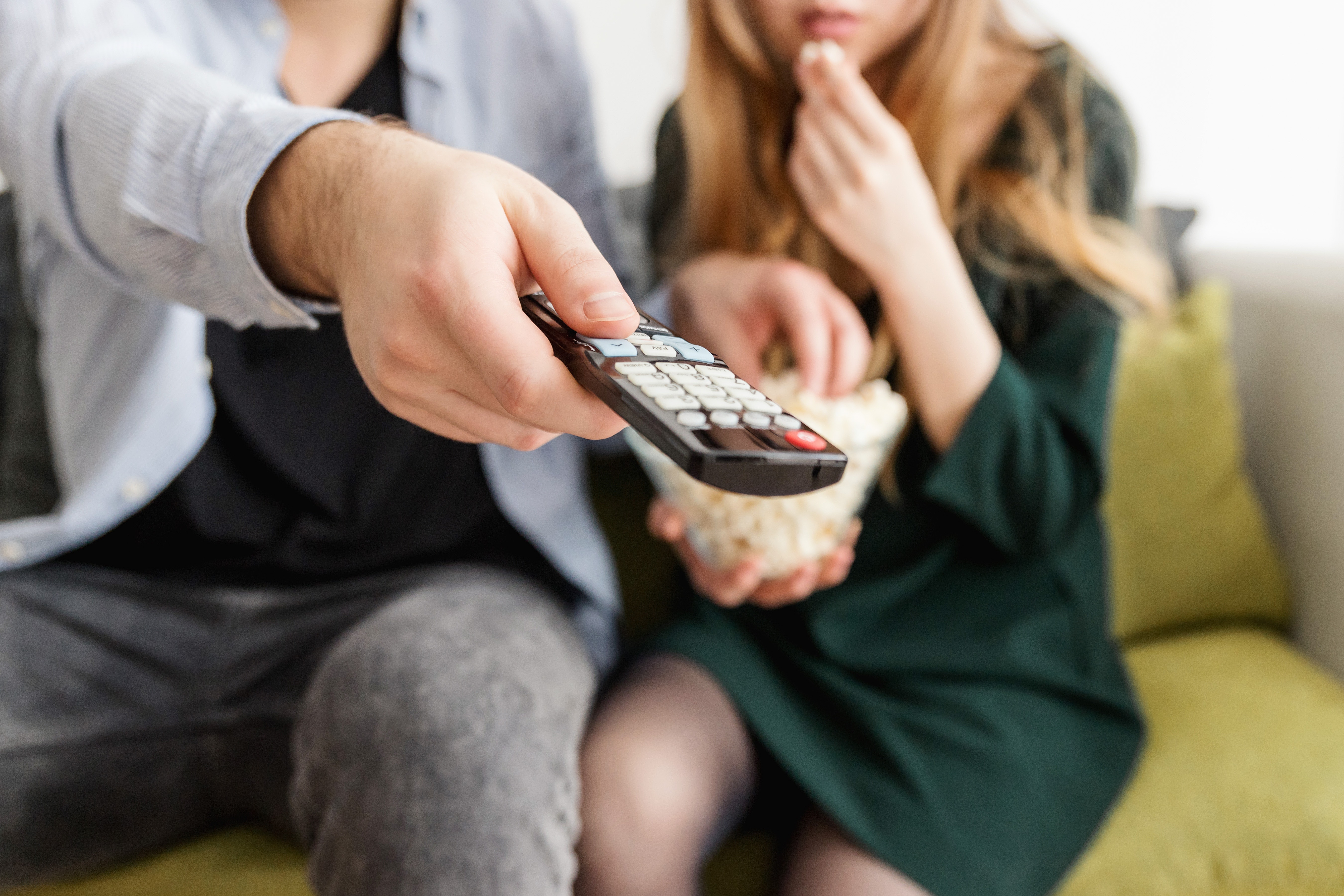 Results image of couple with remote