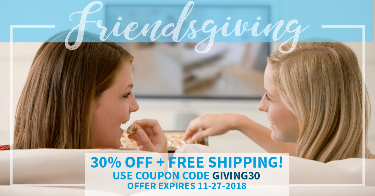 Results image of Friendsgiving 30% off shipping