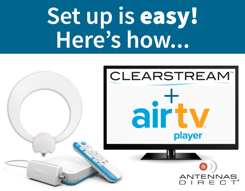 Results image of ClearStream plus Air TV easy setup