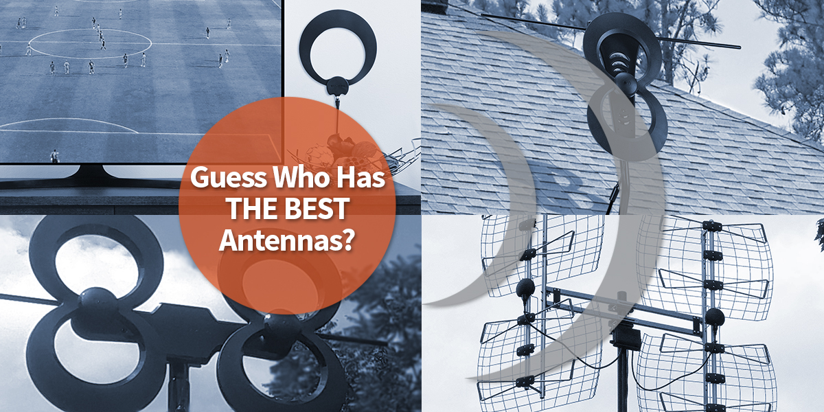 Results image of the best Antennas from Antennas Direct collage