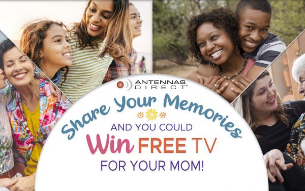 Results image of Win a Free TV Mothers Day promo