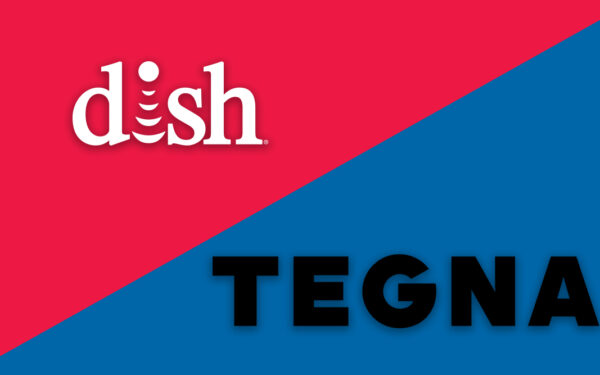 Dish Network and Tegna logos