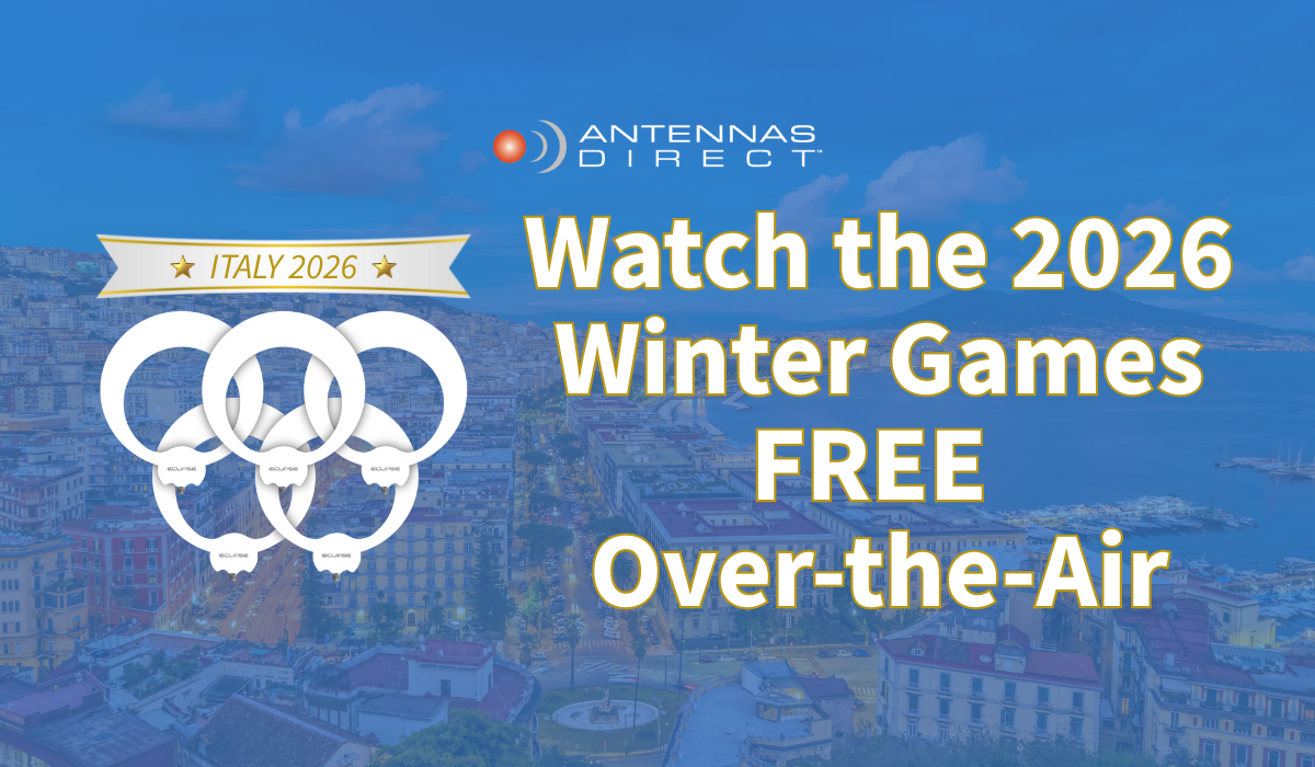 Antennas Direct Watch the 2026 Winter Games for free over-the-air with an antenna