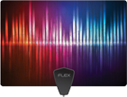 ClearStream FLEX Amplified Antenna customized with art decal