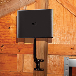 ClearStream FUSION Antenna mounted inside the attic