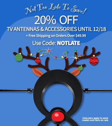 IT’S NOT TOO LATE TO SAVE! Use code NOTLATE until 12/18 to save 20%.