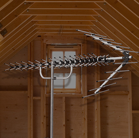 GOLIATH attic left side view